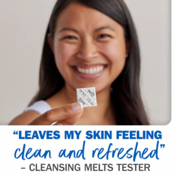 🌈4/$20 NIP Olay Vitamin C Cleansing Melts Facial Cleanser Foaming Face Wash x4 - Picture 3 of 13